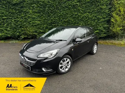 Used Vauxhall Corsa SRi 75 HP (55 kW) 2016 Black Hatchback
