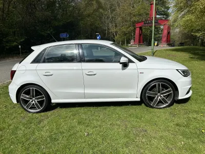 Used Audi A1 S-Line 116 HP (85 kW) 2016 White Hatchback