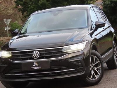Black Used 2021 VW Tiguan S SUV | £13,494 (Good price)