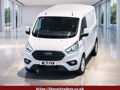 Begagnad Ford Transit Custom Limited 2021 Vit Van
