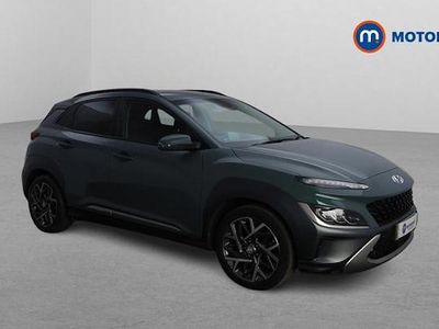 Green Used 2022 Hyundai Kona Ultimate SUV | £17,399 (A bit pricey)