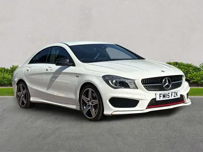 Used Mercedes CLA250 AMG 211 HP (155 kW) 2015 White Coupe