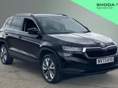 Gebraucht Skoda Karoq SE L 150 PS (110 kW) 2023 Schwarz SUV