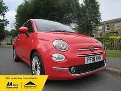 Used Fiat 500 Lounge 69 HP (50 kW) 2018 Pink Hatchback