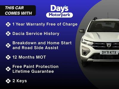 Used Dacia Sandero Essentiel 90 HP (66 kW) 2021 White Hatchback