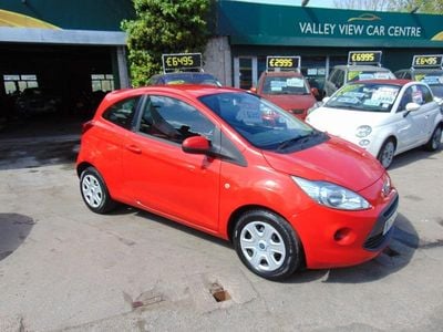 Used Ford Ka Studio 69 HP (50 kW) 2014 Red Hatchback
