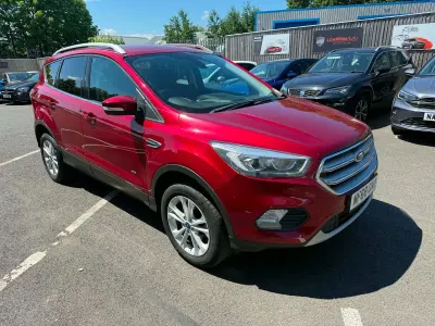 Used Ford Kuga Titanium 182 HP (133 kW) 2018 Red SUV