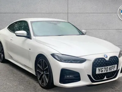 Used BMW 420 M Sport 192 HP (141 kW) 2020 White Coupe