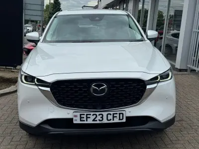 Used Mazda CX-5 Exclusive-Line 165 HP (121 kW) 2023 Rhodium white SUV