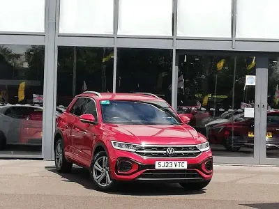 Used VW T-Roc R-line 150 HP (110 kW) 2023 Red SUV