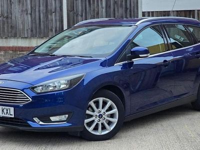 Blue Used 2015 Ford Focus Titanium Estate | £7,399 (Fair price)