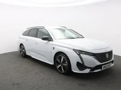 Used Peugeot 308 SW GT 136 HP (100 kW) 2025 Okenite white Estate