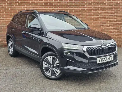 Gebraucht Skoda Karoq SE Drive 150 PS (110 kW) 2023 Schwarz SUV
