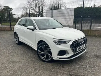 Begagnad Audi Q3 Sport 150 HK (110 kW) 2019 Vit SUV