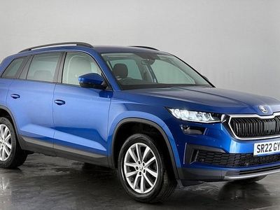 Used Skoda Kodiaq SE 150 HP (110 kW) 2021 Blue SUV