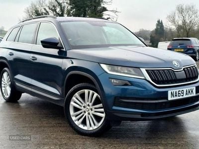 Used Skoda Kodiaq SE L 150 HP (110 kW) 2019 Blue SUV