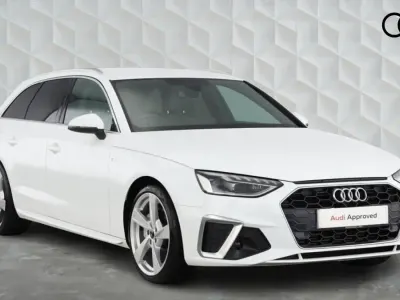 Used Audi A4 S-Line 200 HP (147 kW) 2024 White Estate