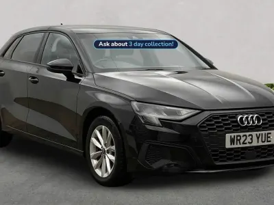 Used Audi A3 Sportback Advanced 110 HP (80 kW) 2023 Black Hatchback