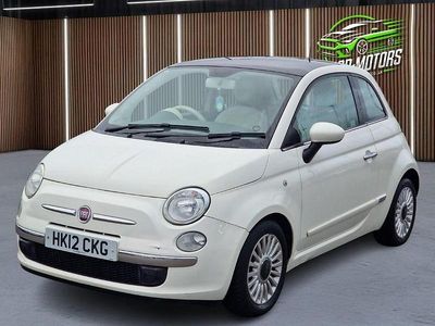 Used Fiat 500 Lounge 85 HP (62 kW) 2012 White Hatchback