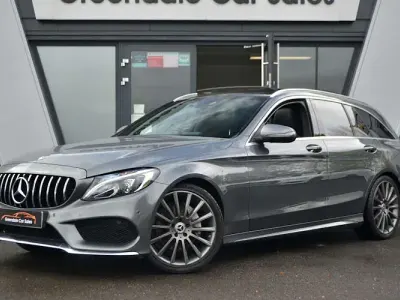 Używany Mercedes C220 AMG Line Premium 170 KM (125 kW) 2017 Szary Kombi