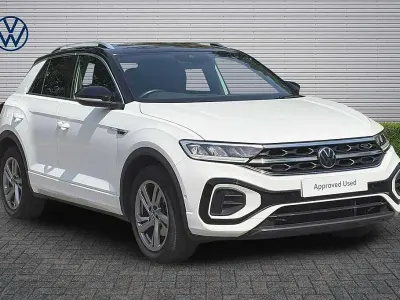 Used VW T-Roc R-line 150 HP (110 kW) 2024 White SUV