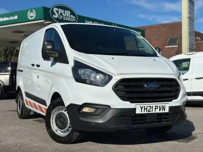 Used Ford Transit Custom S 105 HP (77 kW) 2021 White Van