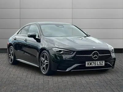 Used Mercedes CLA200 Executive 175 HP (128 kW) 2025 Black Coupe