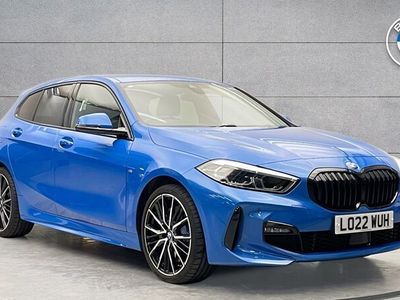Used BMW 118 M Sport 136 HP (100 kW) 2022 Blue Hatchback