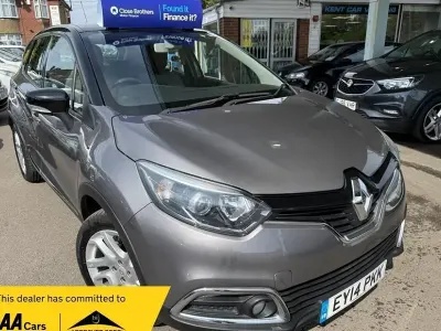 Usado Renault Captur Dynamique 90 HP (66 kW) 2014 Cinzento SUV
