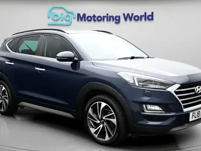 Używany Hyundai Tucson Premium SE 177 KM (130 kW) 2019 Niebieski SUV