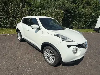 Used Nissan Juke Acenta Premium 115 HP (84 kW) 2015 White SUV