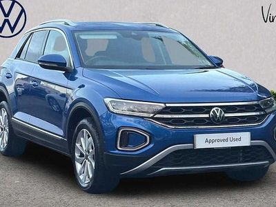 Blue Used 2024 VW T-Roc Style SUV | £24,984 (Fair price)