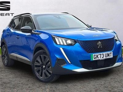 Used Peugeot e-2008 Premium 100 kW (136 HP) 2023 Blue SUV