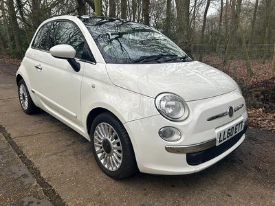 White Used 2011 Fiat 500 Lounge Hatchback | £3,995 (Fair price)