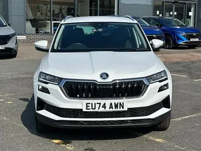 Used Skoda Karoq SE L 150 HP (110 kW) 2024 White SUV