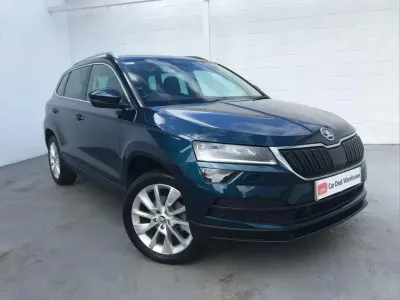 Used Skoda Karoq SE L 150 HP (110 kW) 2020 Blue SUV