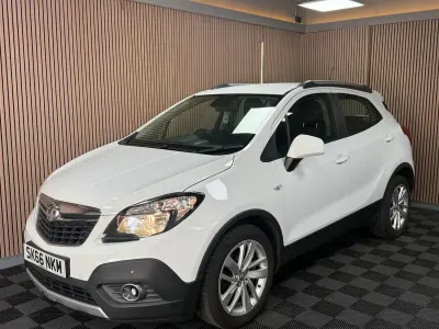 Used Vauxhall Mokka S 115 HP (84 kW) 2016 White SUV