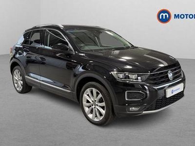 Black Used 2021 VW T-Roc SEL SUV | £18,599 (Fair price)