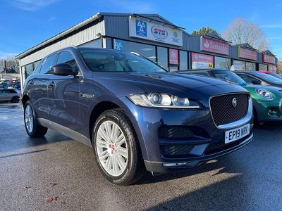 Used Jaguar F-Pace Portfolio 180 HP (132 kW) 2019 Blue SUV