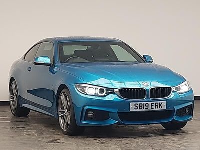 Used BMW 420 M Sport 184 HP (135 kW) 2019 Blue Coupe