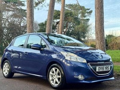 Blue Used 2015 Peugeot 208 Active Hatchback | £3,995 (Fair price)
