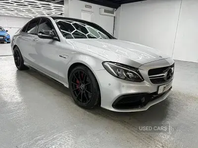 Used Mercedes C63 AMG Premium 476 HP (350 kW) 2015 Silver Sedan