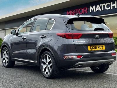 Begagnad Kia Sportage GT-Line S 177 HK (130 kW) 2018 Silver SUV
