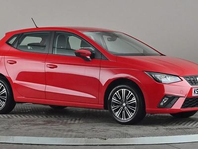 Used Seat Ibiza SE Technology 95 HP (69 kW) 2023 Red Hatchback