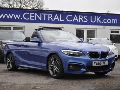 Used BMW 220 M Sport 2016 Blue Cabriolet