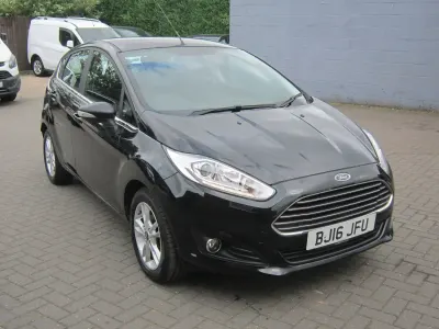 Used Ford Fiesta Zetec 2016 Black Hatchback