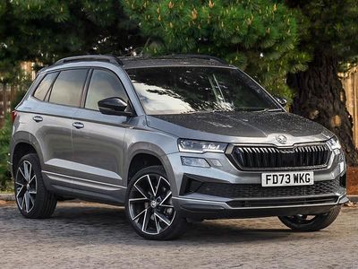 Used Skoda Karoq SportLine 150 HP (110 kW) 2023 Grey SUV
