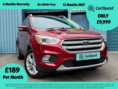 Used Ford Kuga Titanium 2017 Red SUV