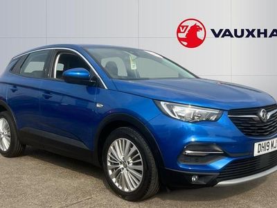Used Vauxhall Grandland X 131 HP (96 kW) 2019 Blue SUV