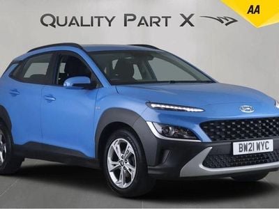 Blue Used 2021 Hyundai Kona SE SUV | £10,544 (Fair price)